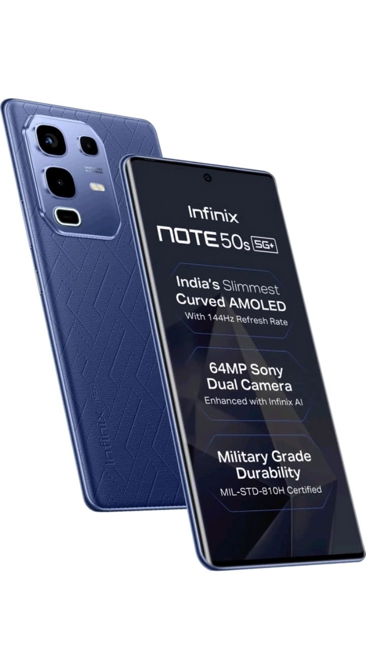 Infinix Note 50 Edge Back