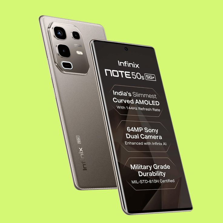 Infinix Note 50 Edge Side